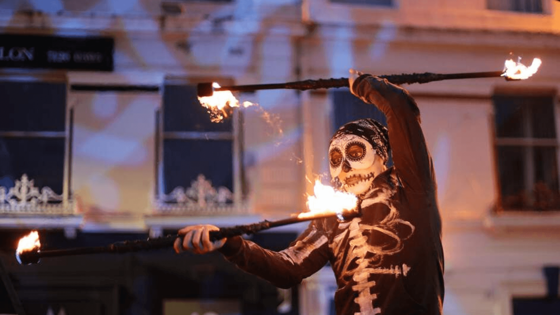 A Halloween Festival at the Walled City of Derry