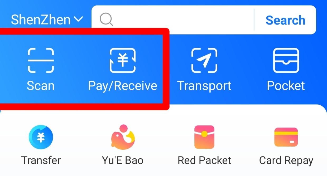 Paying app China