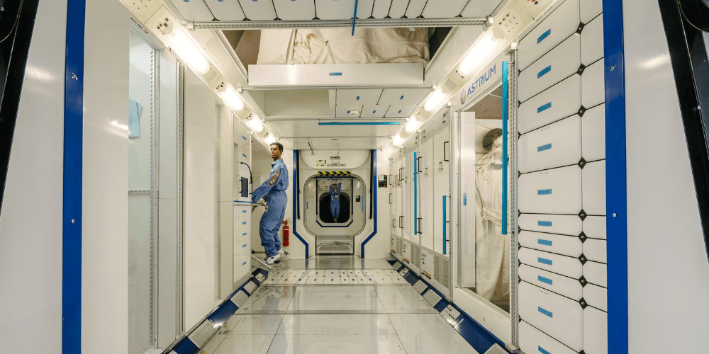 inside of aerospace location