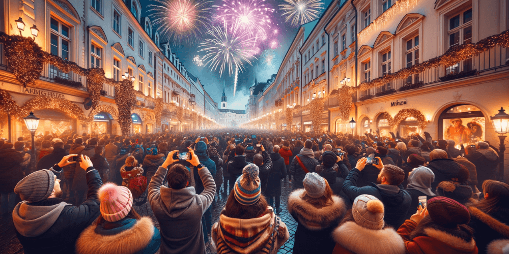New Year European Destinations - traditions and free activities